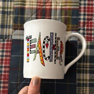 Colorful Teacher Mug